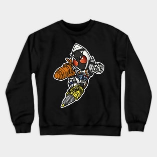 Kamen Rider Fourze Chibi Style Kawaii Crewneck Sweatshirt